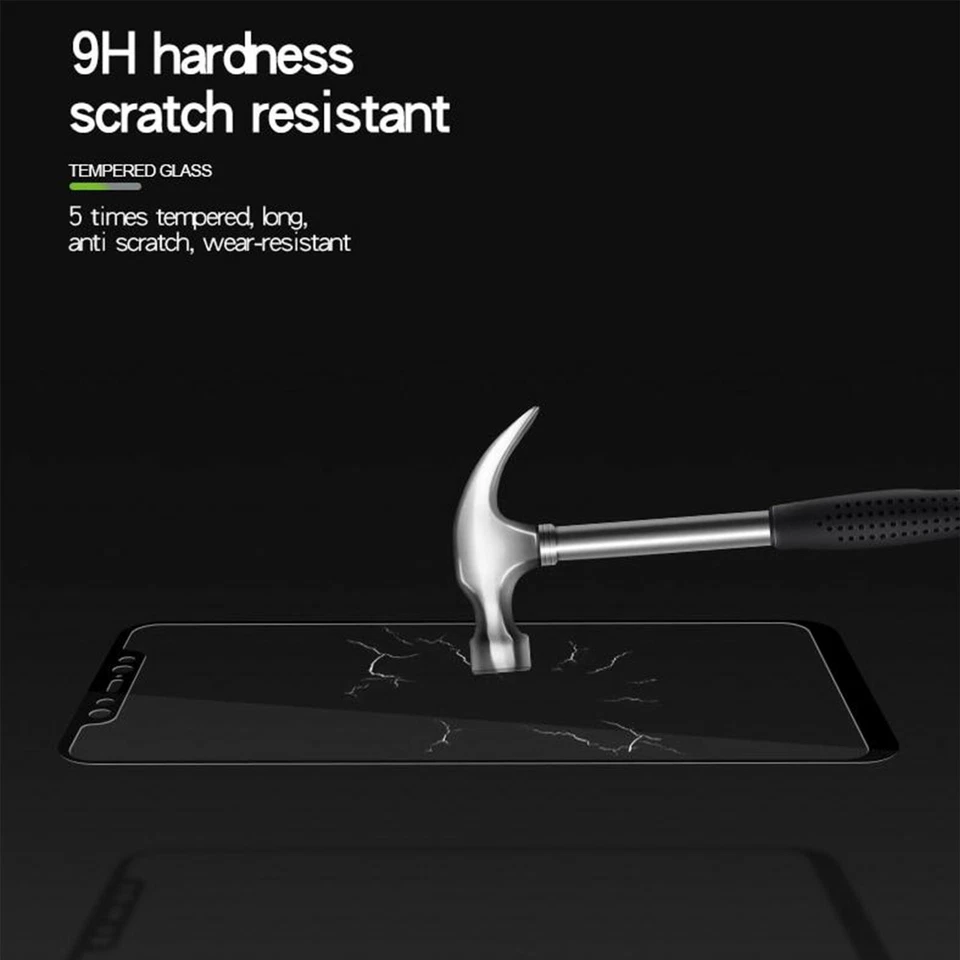 For HTC U11 Tempered Glass Screen Protector - Full Coverage - Image 4 of 4