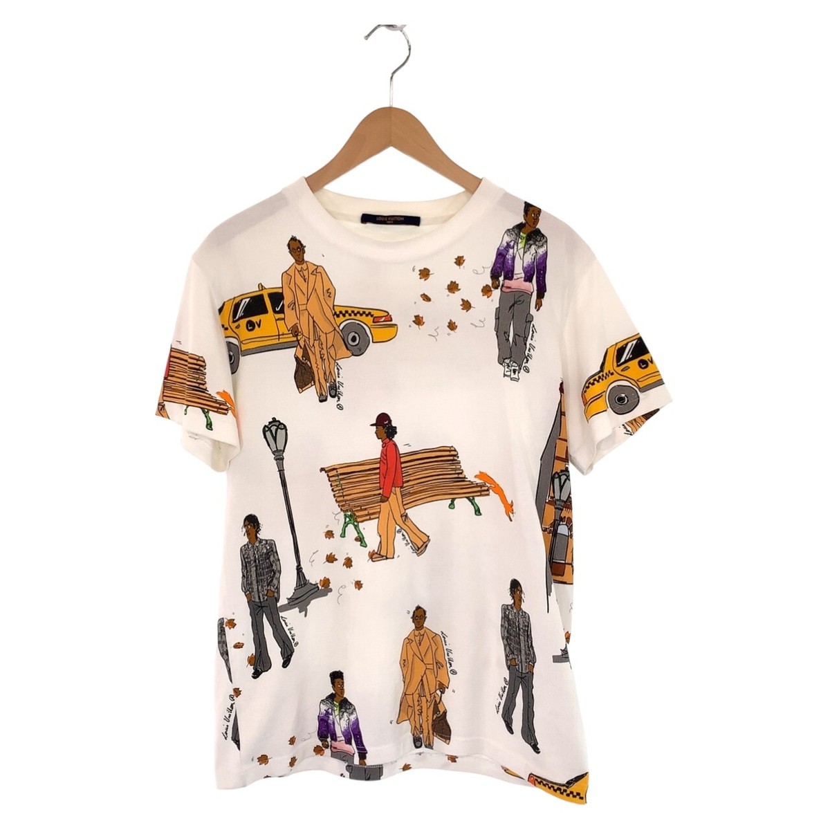 LOUIS VUITTON RM192 NPG HHY91Y Walkers T-shirt S Multicolor 