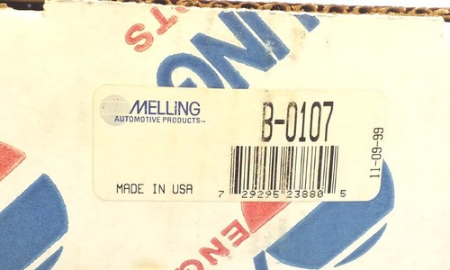 B-0107 Melling Timing Belt Made In USA Free Shipping Free Returns - Picture 2 of 3