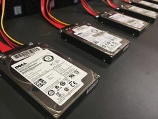 *LOT OF 10* DELL/SEAGATE 1.2TB 10K 2.5" SAS ST1200MM0007 HDD v7 DP/N 0RMCP3