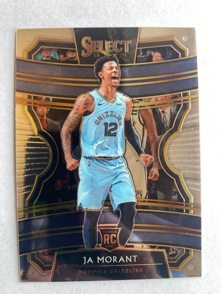 2019-20 Panini Select Ja Morant #72 Rookie Concourse Grizzlies RC