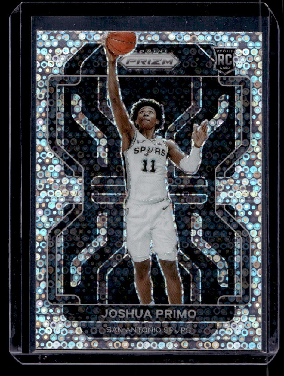 2021-22 Panini Prizm Joshua Primo Fast Break Prizm RC #298 San Antonio Spurs
