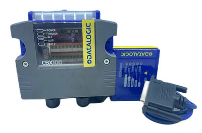 DATALOGIC CBX100 CONNECTION BOX COMPACT WITH DS2400N-1200 COMPACT LASER SCANNER