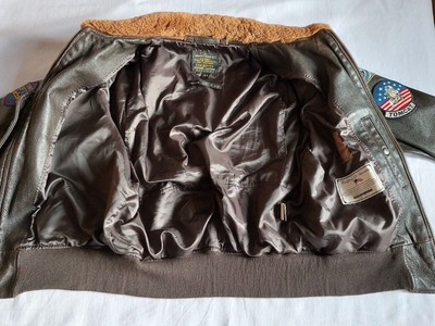 MOVIE HEROES© TOP GUN NAVY G-1 FLIGHT JACKET (Long) – Sierra Hotel  Aeronautics