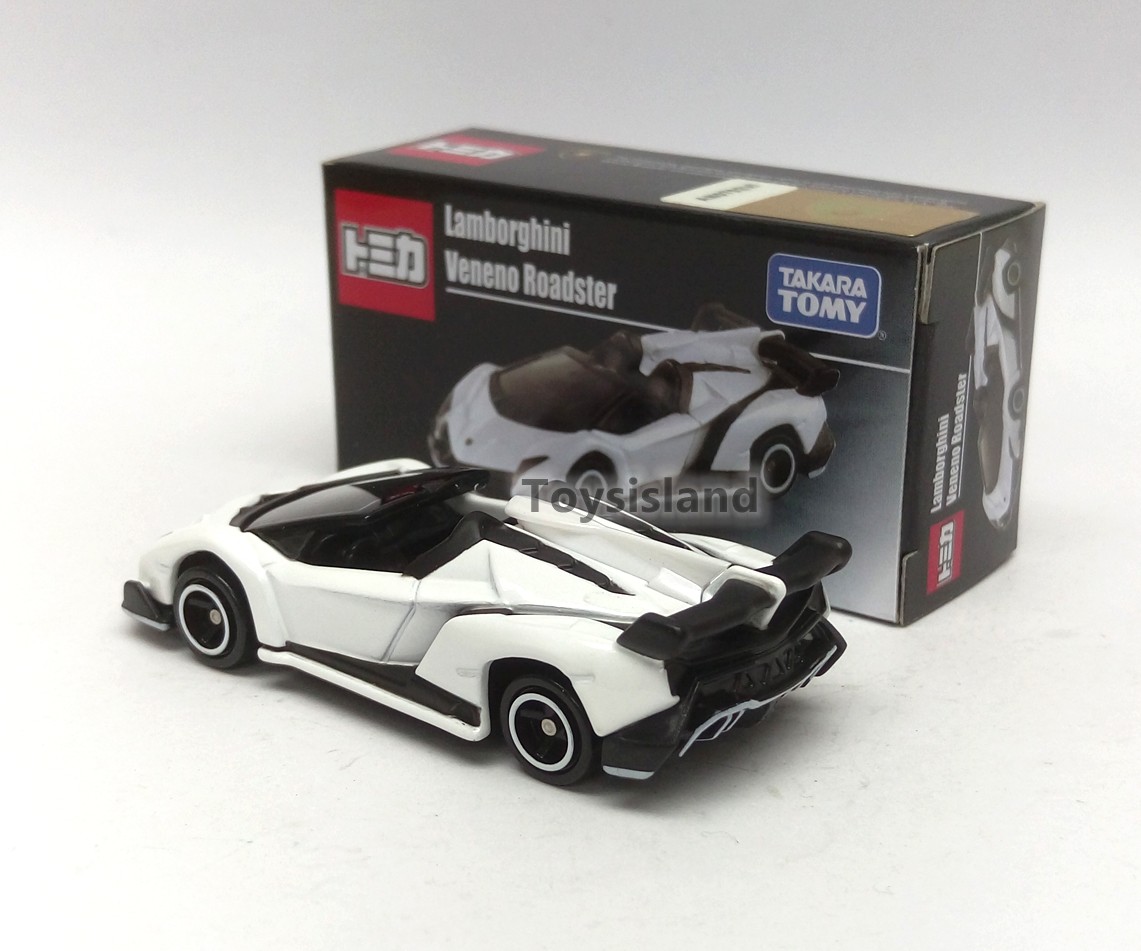 TOMICA ASIA LIMITED LAMBORGHINI VENENO ROADSTER WHITE 1/67 TOMY