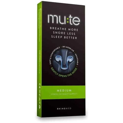 Mute Nasal Dilator for Better Breathing and Snoring Reduction Medium 3 ...