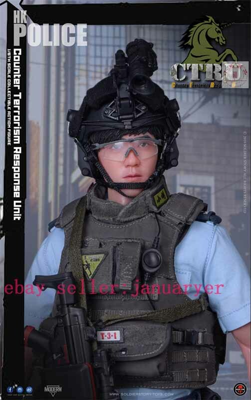 Soldier Story Ss115 1/6 Hong Kong Police CTRU Xiaoming