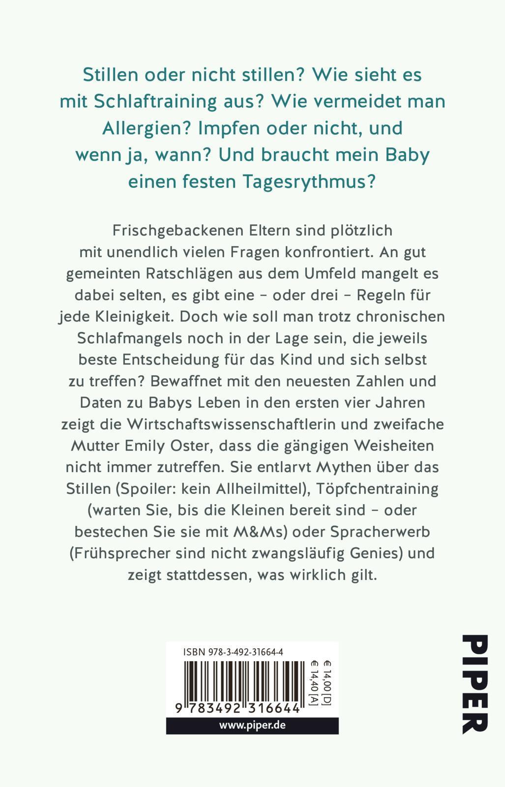 Thumbnail - Das Einzig Wahre Baby-handbuch Emily Oster