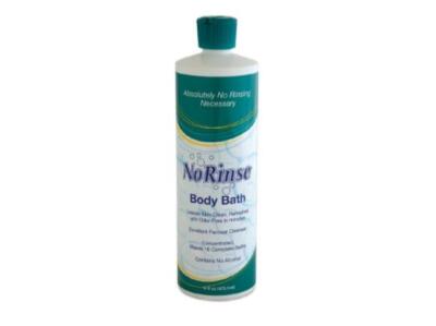 McK No Rinse Rinse-Free Body Wash Liquid 16 oz