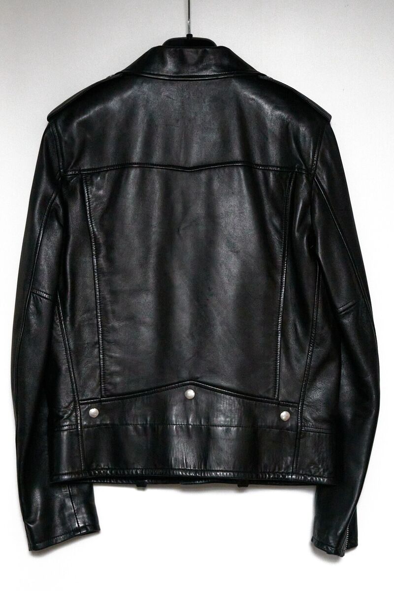 Saint Laurent FW15 L01 Lamb Leather Biker Jacket - Hedi Era Saint Laurent FW15 L01 Lamb Leather Biker Jacket - Hedi Era