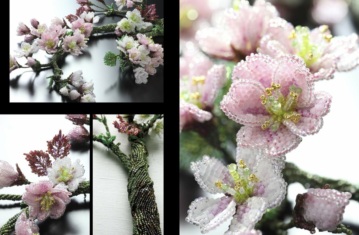 Beadwork Collection II Beads into Blossoms Japanese Beads Craft