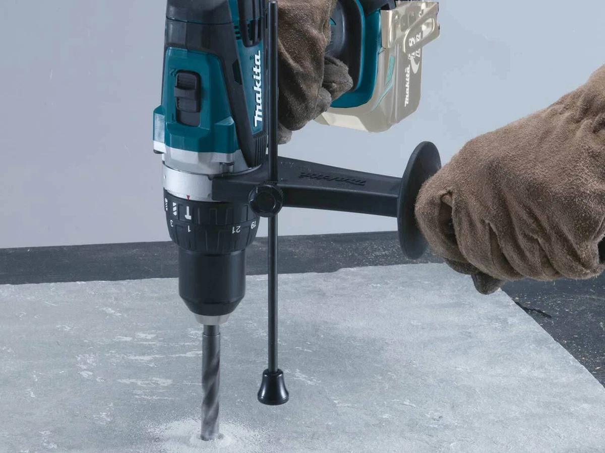 Makita DHP458Z 18v LXT 2 Speed Combi Hammer Drill Body Only Max Torque