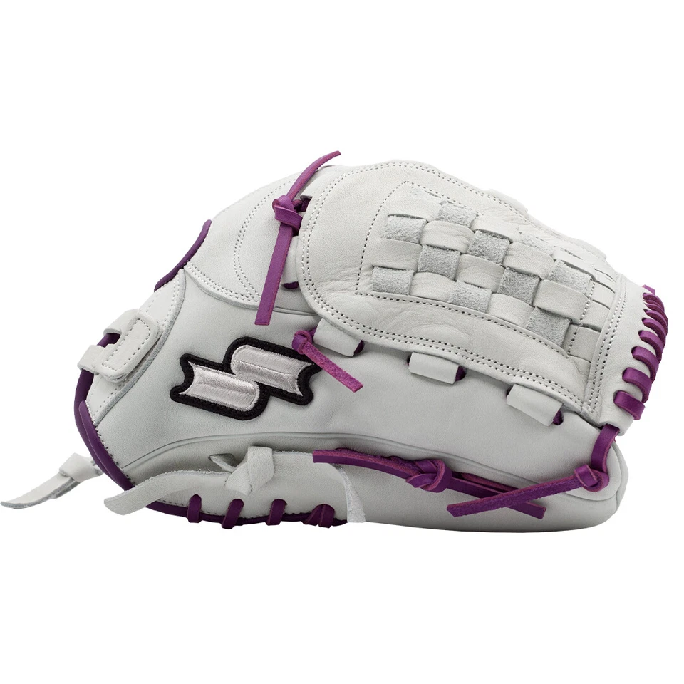 SSK FP5 12.25" Fastpitch Softball Glove FP5-1225WHTPUR10 - Image 4 of 4
