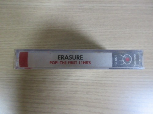 Erasure - Pop! The First 11 Hits 1994 Korea Cassette Tape 11 Tracks SEALED NEW - Picture 3 of 3