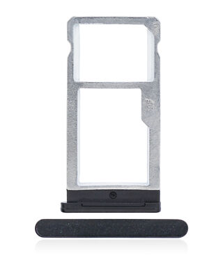 Single Sim Card Tray Compatible For T-Mobile Revvl Plus (C3701A) (Black)