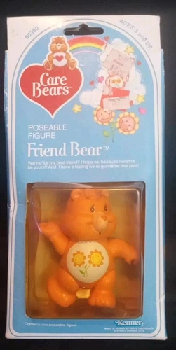 Kenner Poseable Figure Friend Bear Sealed Care Bear 1982