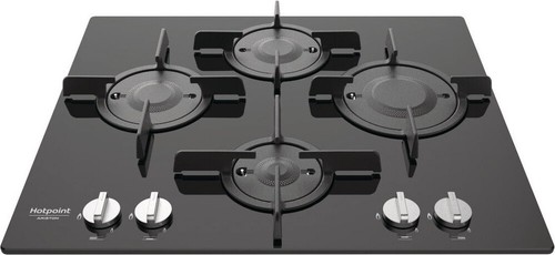 Hotpoint Ariston Piano cottura 4 Fuochi incasso a gas 60 cm Nero  FTGHG641DBK | eBay