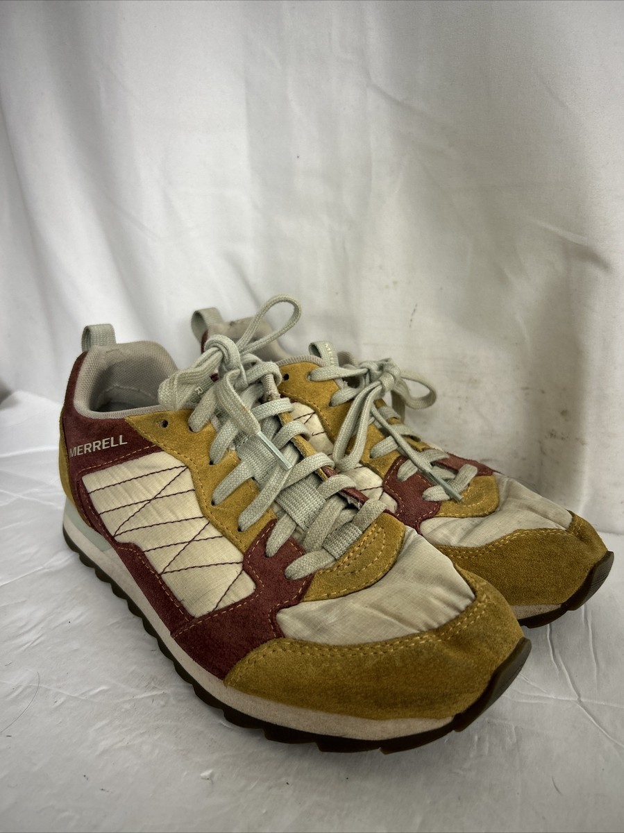 MERRELL GENUINE SUEDE LEATHER MULTI-COLOR LACE UP BOOTS SIZE 9.5 MEDIUM Merrell | Shoes | Merrell Genuine Suede Leather Multicolor  main image 4