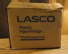 Lasco 1/2 x 1/2 x 1/8 Sch. 40 Tee 402071 Lot of 50 New Old Stock Irrigation PVC