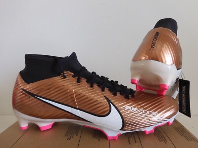 Nike Zoom Mercurial Superfly 9 Academy Fg/Mg Copper Gold Sz 12.5