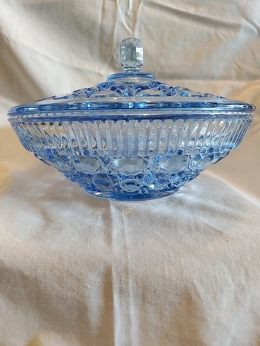 Vintage Bonboniere / geschliffenes Glas - Bild 6 von 8