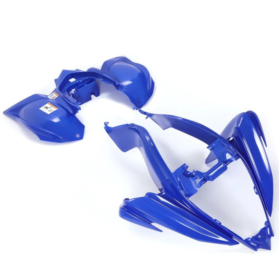 适用于 YAMAHA Raptor 700 2006 - 2025 塑料套件车身挡泥板蓝色全套 — 第 4/4 张图片