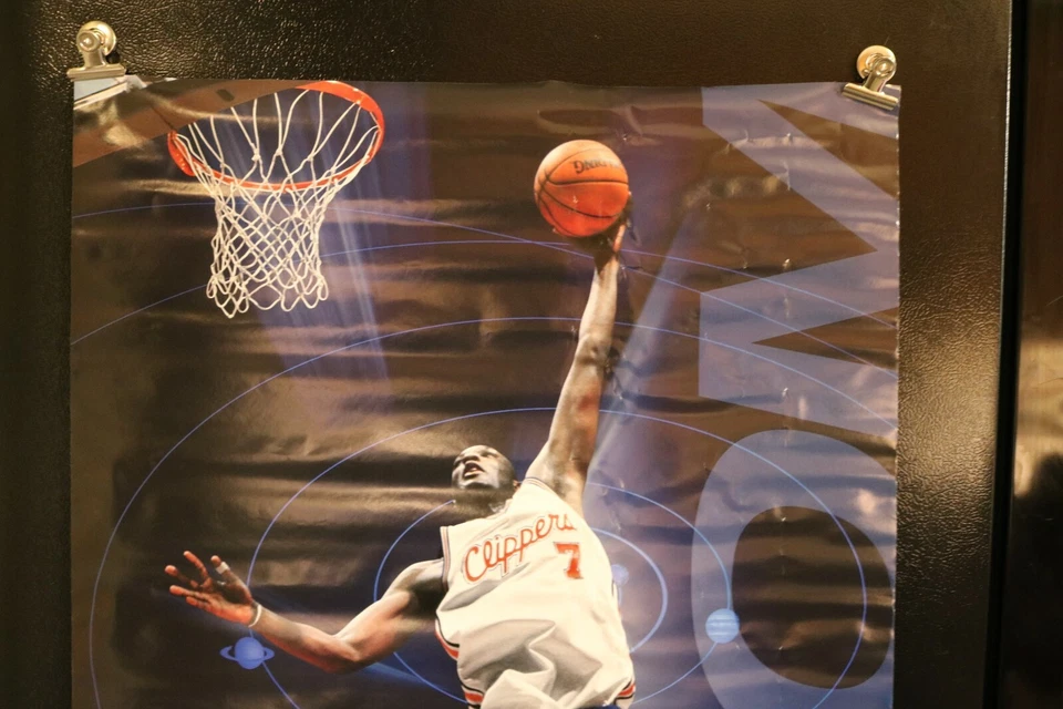 Póster de baloncesto de la NBA Lamar Odom Los Angeles Clippers 6757 difícil de encontrar Foto 2 de 3