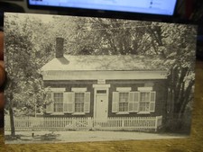 G7 Old OHIO Postcard MILAN Thomas Alva Edison Birthplace House Home White Fence