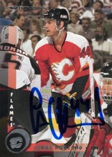 97/98 Donruss Jonas Hoglund Auto Signatures #169 ( in person )