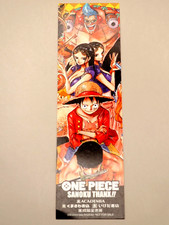 Luffy Zoro Robin Franky One Piece Sanoku Thanx !! Bookmark Anime Japan K372