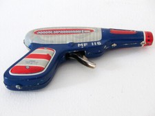 Space Tin Toy, SPARKING PISTOL, MF 116