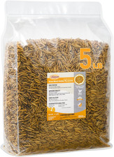 Dried Black Soldier Fly Larvae 5 LBS-100 Natural BSF Larvae-More Calcium than D