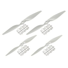 2pc 10x6" and 15x8" Grey RC Propellers with Drone Rings