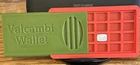 Valcambi Silver Wallet Silver 1 Gram pre-loaded Bar Holder Red Green