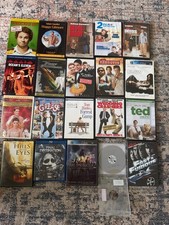 dvd movies comedy, action, horror. Pick 5 for one price