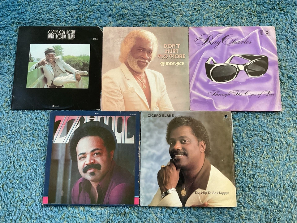 HUGE *BLUES  Lot of  28 Vintage 60s-70’s 80s Vinyl LP Blues Records - Image 3 of 4