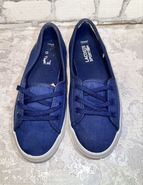 Women Lacoste Loafers Navy 37