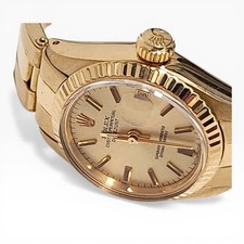 Rolex Ladies Datejust 26 mm 18K Yellow Gold Automatic Watch 6917 Circa 1974 7