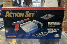 Nintendo NES Action Set, Console, Controls, & Game  | FREE SHIPPING!