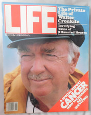 Walter Cronkite November  1980 Life Magazine No Label Newsstand  Ex