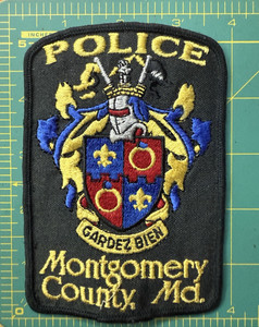 Montgomery County, MD Police patch