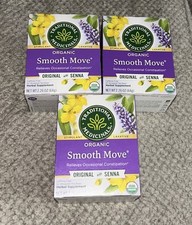 3 Traditional Medicinals Smooth Move 32 Tea Bags Sealed Exp.10/27