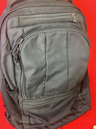 Brenthaven Black Laptop Backpack Heavily Padded, Many Compartments Zip Zipper - Picture 11 of 11