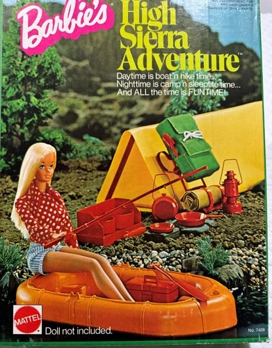 1974 Mattel Barbie VINTAGE High Sierra Adventure Playset A Few Missing Pieces