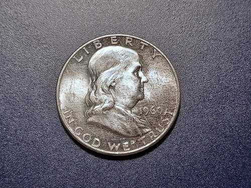 Gem BU 1960-P FBL Franklin Half Dollar