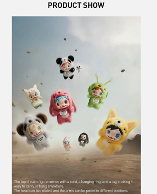 POLAR-MONSTER BABY COLLECTION SERIES PLUSH PENDANT VER.1 HOT CUTE