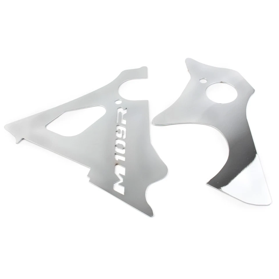 Para Suzuki BOULEVARD M109R M1800R Cromo Motor Cubierta Lateral Marco Rellenos Cerradura Foto 4 de 4