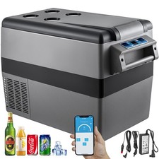 Réfrigérateur Portable 45 L Glacière Électrique de Voiture Silencieux 60W