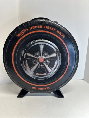 Vintage Hot Wheels Redline Era 1968 24 Car Super Rally Car Carrying Case