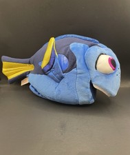 Ty Sparkle Dory Disney Finding Nemo Blue Fish Beanie Plush STAINED